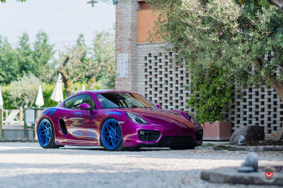 Porsche Cayman on Vossen Wheels (LC-109T) '2017